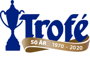 Trofé 50 år Logo