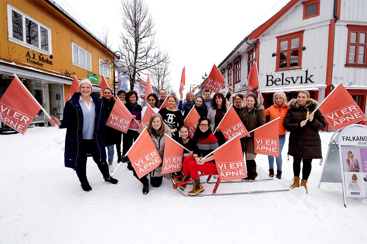 Om Lillehammer Sentrum Drift AS 1 Alle gagata januar 2018 Vi er Apne