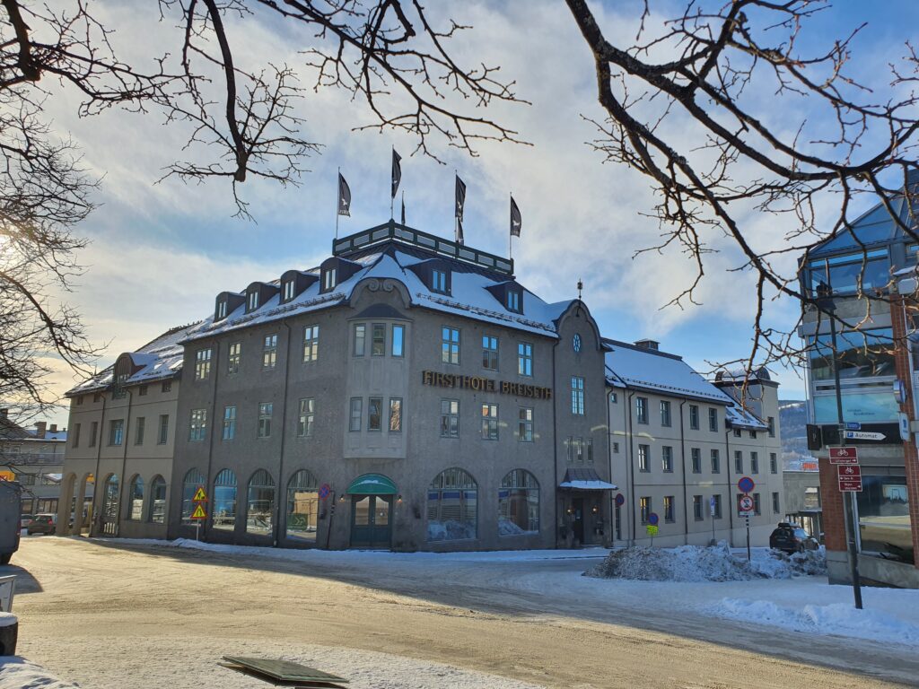 Hotellet sett fra Stortorget 2022